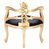 Design Toscano French Salon Slipper Corner Chair AF1779